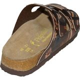 Birkenstock - Arizona Papillio - Slippers - Zwart - Natuurkurk