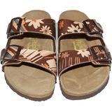 Birkenstock - Arizona Papillio - Slippers - Zwart - Natuurkurk