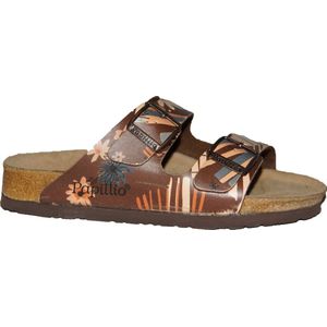Birkenstock - Arizona Papillio - Slippers - Zwart - Natuurkurk