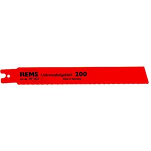 Rems 561003 HSS-Bi Reciprozaagblad - 200 x 1,8/2,5mm - Gietijzer/RVS/Hout met spijkers (5st)