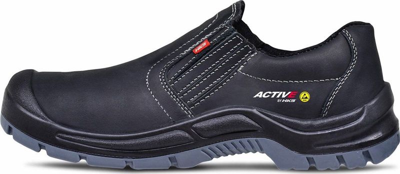 HKS - Active 100 - Werkschoen - Zwart - Leder - S3 Veiligheid
