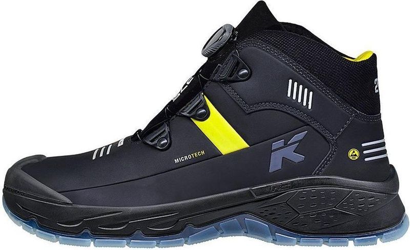 HKS - Running Star RS 275 BOA - Veiligheidsschoenen - Zwart/Geel - Micro-Tech