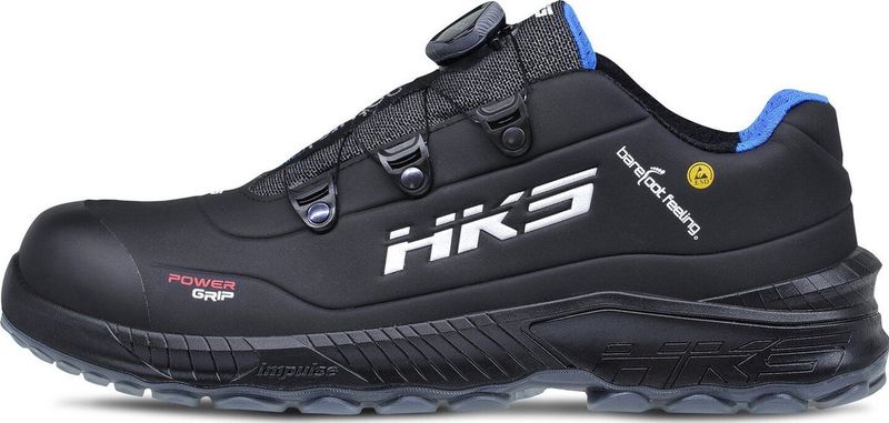 HKS - BFS 70 BOA - Werkschoen - Zwart - Nanotech Bovenmateriaal - Antistatisch