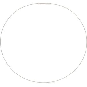 Boccia Titanium - 0802.0142 - Ketting - 42 cm - Zilverkleurig - Staal