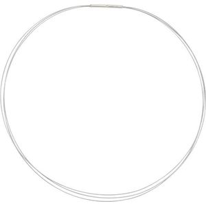 Boccia Titanium 0804.0142 Dames Ketting 42 cm