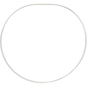 Boccia Titanium - Collier - Zilverkleurig - Staal