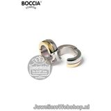 Boccia Titanium - 0505.07 - Oorringen - Bicolor - 12 mm - Puur Titanium