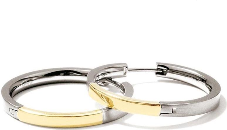 Boccia Titanium - 0517.02 - Oorringen - Bicolor - 24 mm - Puur Titanium