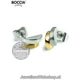 Boccia Titanium - 0552.03 - Oorknoppen - Goudkleurig - 4.5 mm breed