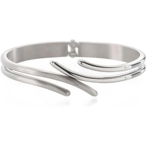 Boccia Titanium - Dames Armband - Glanzende Accenten - Puur Titanium