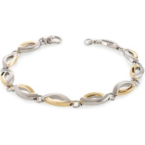 BOCCIA Titanium Armband Dames Bicolor 03001-02