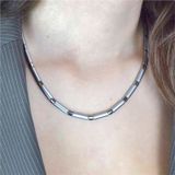 Boccia Titanium 08030.01 Dames Ketting 50 cm