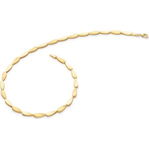 Boccia Titanium 08068-03 Dames Ketting - Collier - Sieraad - Goudkleurig - Fantasie - 5 mm breed - 45 cm lang