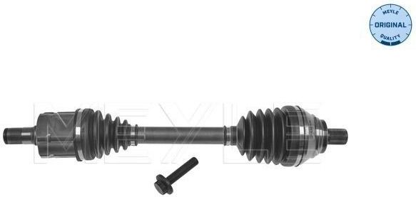 MEYLE Aandrijfas VW,AUDI,SKODA 100 498 0740 3Q0407271AH,3Q0407271AP,3Q0407271CD 3Q0407761PX,3Q0407761QX,3Q0407761TX,3Q0407271AG