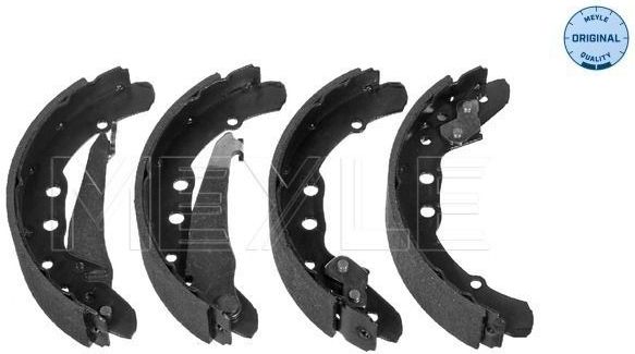 MEYLE Remschoenen VW,AUDI 114 042 1101 357609528E,443698525A,431609528E Remschoenen Set,Remschoenset 443609525A,443609526A,443609528A,443698525BX