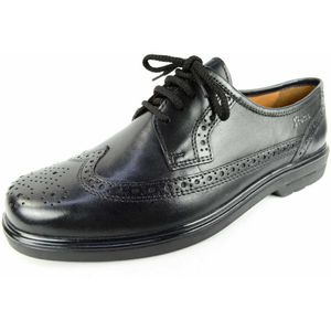 SIOUX - Pacco - Veterschoen - Zwart - Glad Leer
