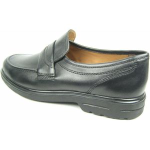 SIOUX - Peru-XXL - Instappers - Zwart - Leer