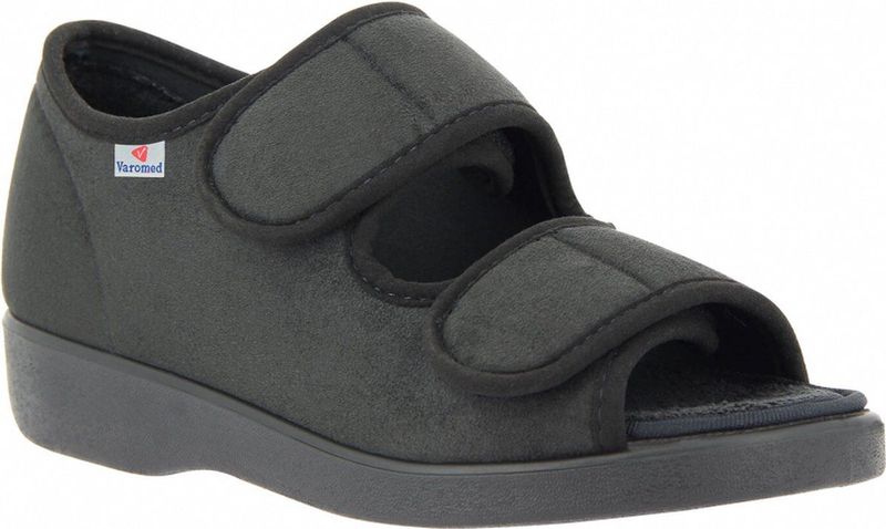 Varomed - Malmö - Verbandschoenen - Zwart - Microvelours