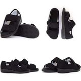 Göteborg - Verbandschoen - Zwart - Meshmateriaal - Wijdte L