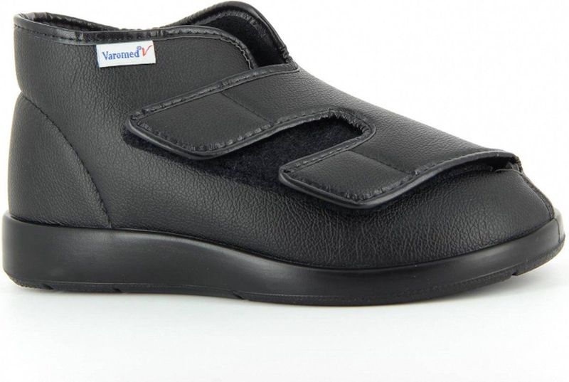 Varomed - London - Therapieschoen - Zwart - PU-leder