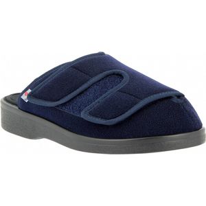 Varomed - Kopenhagen - verbandschoenen - maat 38 - Marineblauw - met CE keurmerk voor Medisch schoeisel - verbandpantoffels - verbandsloffen - muilen -