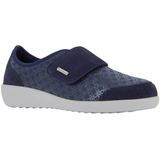 Ballerina - Zwart - Suède - Klittenbandsluiting