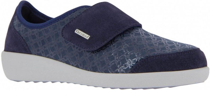 Ballerina - Zwart - Suède - Klittenbandsluiting