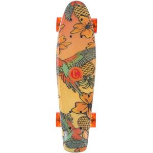 Skateboard Penny Board Volwassenen/Kinderen/Jongens/Meisjes  - Choke - Juicy Susi Tropical 57 cm - 22.5 inch - Polypropeen