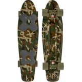 Choke Skateboard - groen camouflage