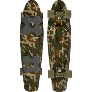 Choke Skateboard - groen camouflage