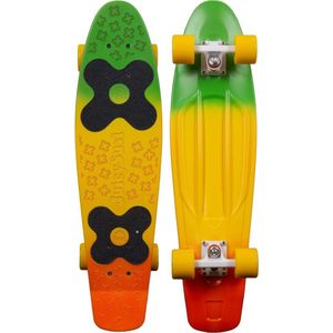 Choke Skateboard - blauw/geel/oranje