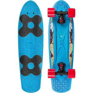 Choke Skateboard - blauw/zwart/rood