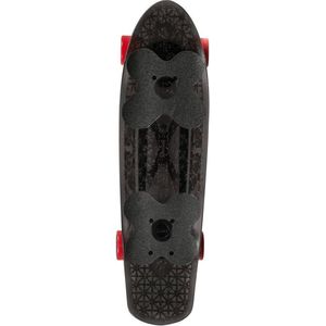 Skateboard Penny Board Volwassenen/Kinderen/Jongens/Meisjes  - Choke - Spicy Sabrina Elite Clear Black - Zwart - 58,5 cm - 23cm