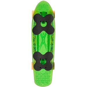 Skateboard Penny Board Volwassenen/Kinderen/Jongens/Meisjes  - Choke - Spicy Sabrina Elite Clear Green - Doorzichtig groen - 58,5 cm - 23cm