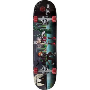 Playlife Skateboard Outlaw 79 X 20 Cm Zwart
