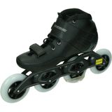 Powerslide r2 100 inline skates in de kleur zwart.