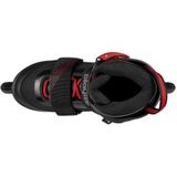 Playlife GT 110 Inlineskates - Maat 38 - Unisex - zwart/rood