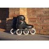 Powerslide One Zoom 100  Inlineskates - Maat 41/42 - Unisex - zwart/rood