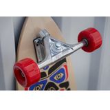 Powerslide SkateboardVolwassenen - bruin/rood/zwart/blauw