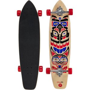 Powerslide SkateboardVolwassenen - bruin/rood/zwart/blauw