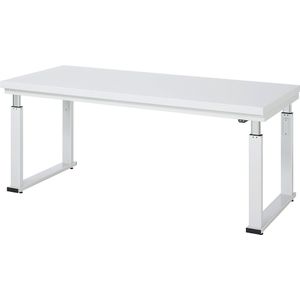 RAU Werktafel, elektrisch in hoogte verstelbaar, blad van hogedruklaminaat, draagvermogen 600 kg, b x d = 2000 x 900 mm