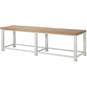 RAU Werkbank voor zware lasten, bladdikte 50 mm, b x d = 3000 x 900 mm