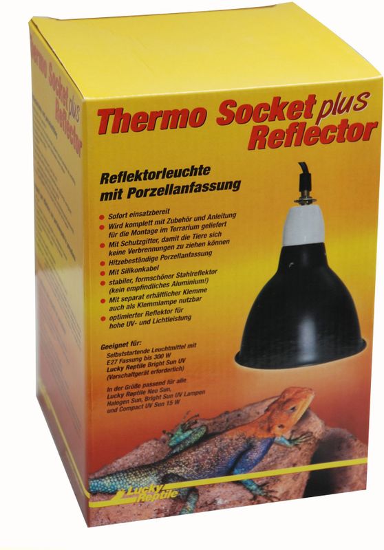 Thermo Socket plus Reflector - klein - Lucky Reptile