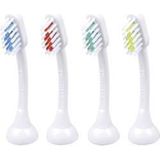 EmmiDent - E4 Opzetborstel - Transparant - 4 Stuks