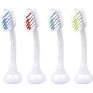 EmmiDent - E4 Opzetborstel - Transparant - 4 Stuks