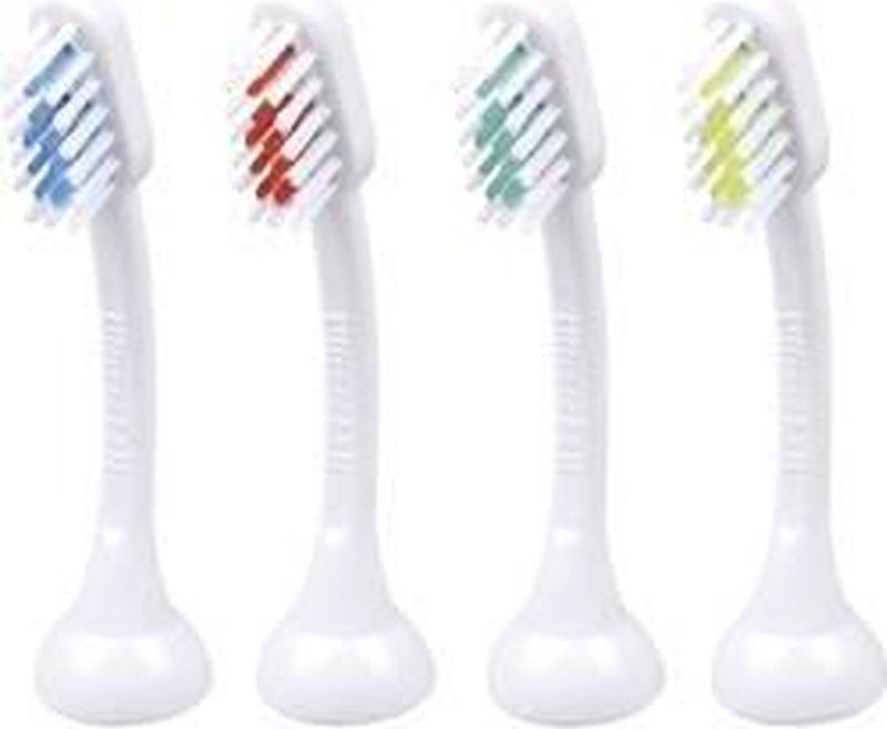 EmmiDent - E4 Opzetborstel - Transparant - 4 Stuks