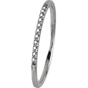 Jacques Lemans - Ring - Zilver - Edelsteen Topaas - 925 / - Zilver