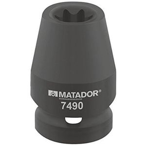 MATADOR 7490 0120 krachtschroevendraaierinzetstuk, buiten-TORX, 12,5 (1/2): E 12