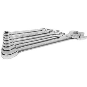 Matador 0183 9080 ratel-ringsteeksleutelset, 8-delig, 8-19 mm
