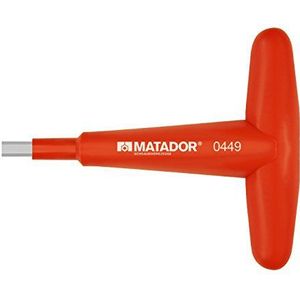 MATADOR, inbussleutel met T-greep, VDE, 4 mm, 0449 0040